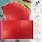 Better Office Products 2 Pocket Heavyweight Plastic Folder Portfolio, Letter Size, Red, 24PK 86513 - alternate 6